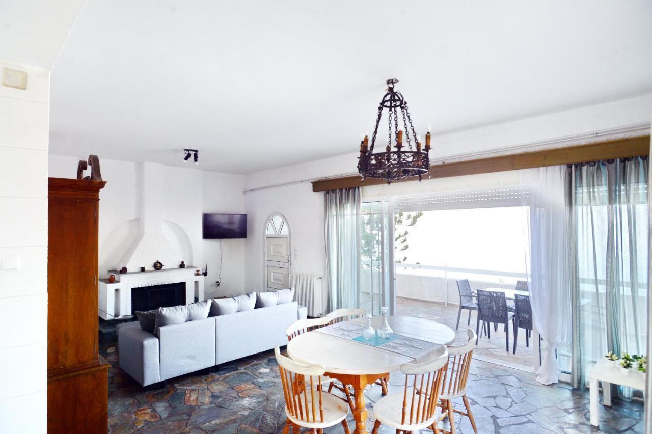 Antorina Beachfront Villas With Private Pools Kamari  エクステリア 写真